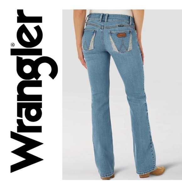 NWT WRANGLER Retro Sadie Low-rise Size 17x34 - Picture 1 of 15